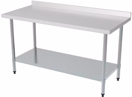 Combisteel 700 arbetsbänk med underhylla uppvik omonterad 1400 | 7490.0075