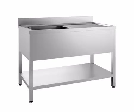 Combisteel 700 diskbänk hylla omonterad 2 vänster 1600 | 7452.0445