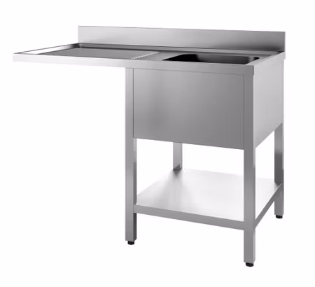 Combisteel 700 diskbänk hylla diskmaskin omonterad 1 höger 1400 | 7452.0480