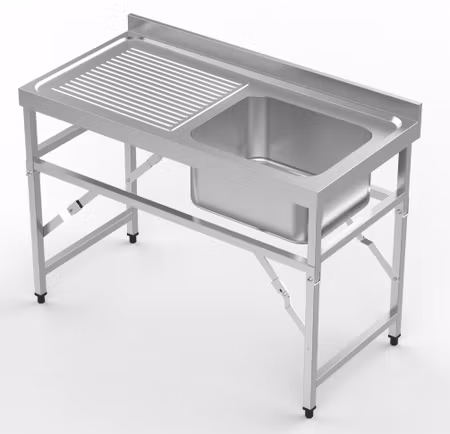 Combisteel 600 vikbar nedåt diskbänk 1200 1R | 7490.0275