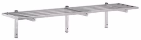 Combisteel rostfritt rör hyllplan 1800 inkl. konsoler | 7419.0308