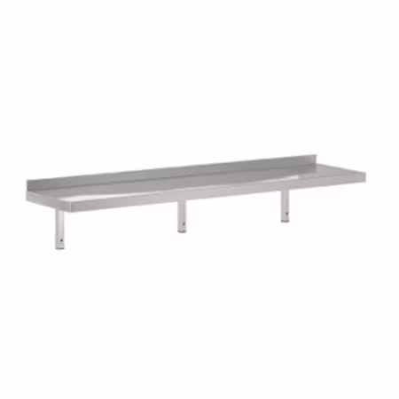 Combisteel 300 rostfria vägghyllor 1800 inkl. konsoler | 7455.0650