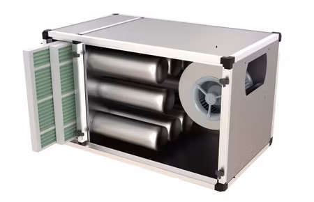 Combisteel luft rengörare med motor 5000M3 | 7223.0510