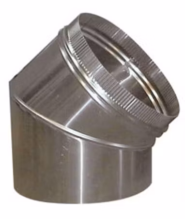 Combisteel 45° rörböj rund Ø 300 | 7220.0050