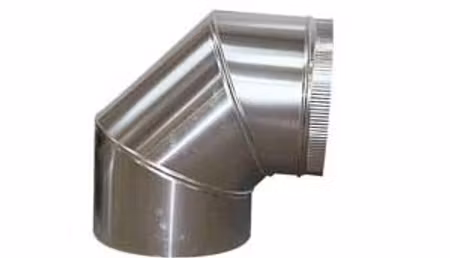 Combisteel 90° rörböj rund Ø 300 | 7220.0150