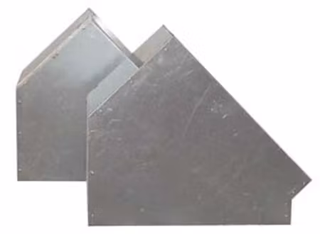Combisteel 45° rörböj fyrkantig 300 | 7216.1000