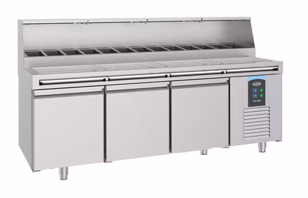 Combisteel pizzabänk 3 dörrar 13X 1/3GN behållare | 7489.5305