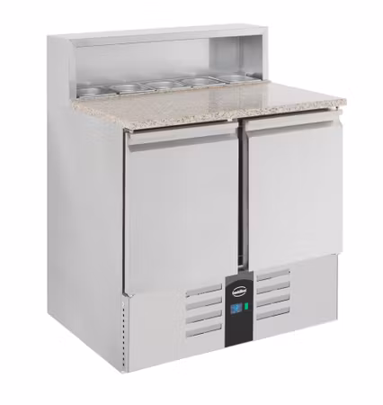 Combisteel pizzabänk 2 dörrar | 7950.0070