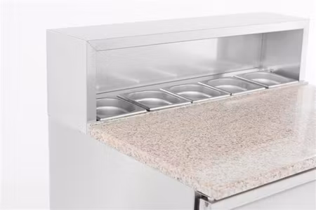 Combisteel pizzabänk 2 dörrar | 7950.0070