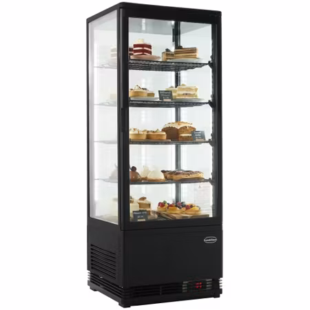 Combisteel kylmonter 98L svart | 7487.0180