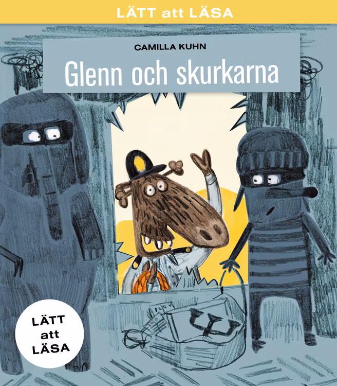 GLENN & SKURKARNA av Camilla Kuhn - LÄTT att LÄSA - Out of stock!