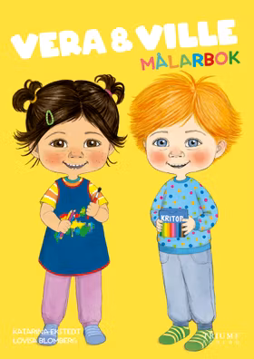 "Vera och Ville målarbok"