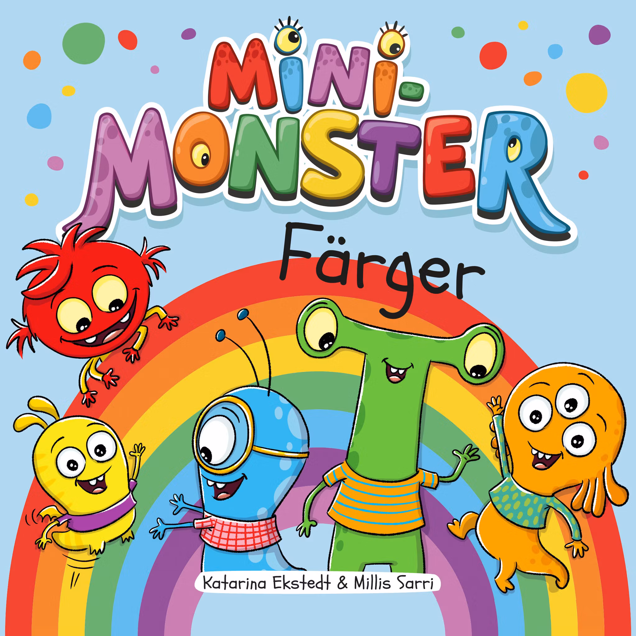 "Minimonster färger - pekbok"