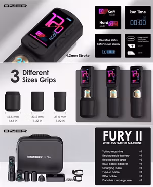 Ozer Tattoo Machine – Fury 2