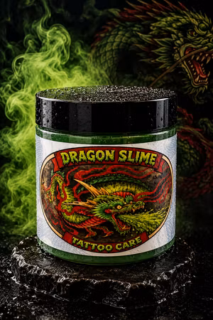 Dragon Slime, Tattoo Care.