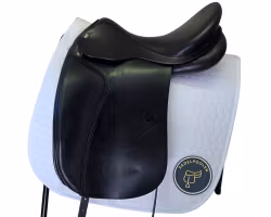 Prestige, Hippos Dressage, 17", svart, 34, omvärmningsbar