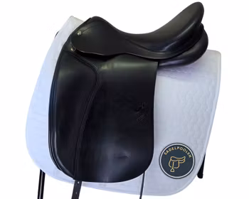 Prestige, Hippos Dressage, 17", svart, 34, omvärmningsbar