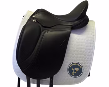 Albion, Kontinuum Dressage, 17,5", svart, W, kallpress