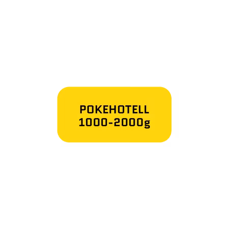 Pokehotell | 1000-2000g