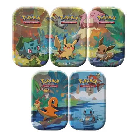 Pokémon TCG: Kanto Friends Mini Tin