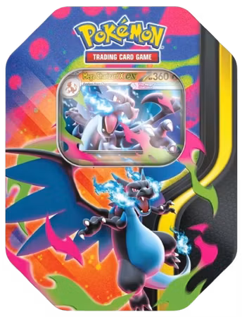 Pokémon TCG: Mega Charizard Spring Tin