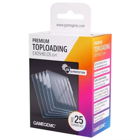 Gamegenic Premium Toploading Exoshields Toploader 35pt (25st)