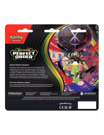 Pokemon - Perfect Order 3 Pack Blister