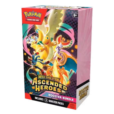 Pokemon - Ascended Heroes Booster Bundle (Öppnas Live)