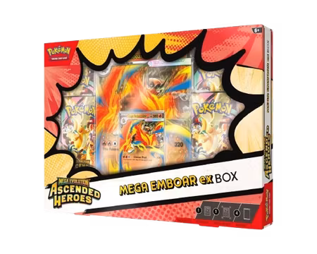 Pokemon - Ascended Heroes Mega Emboar ex Box