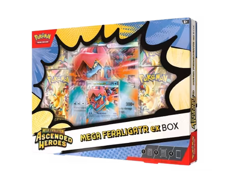 Pokemon - Ascended Heroes Mega Feraligatr ex Box