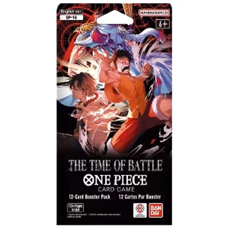 One Piece Card Game: The Time of Battle Booster Pack Sleeved (OP-16)