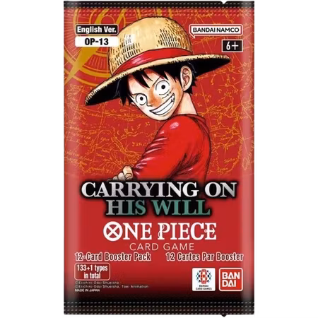 One Piece: Carrying On His Will Booster Pack (OP-13)