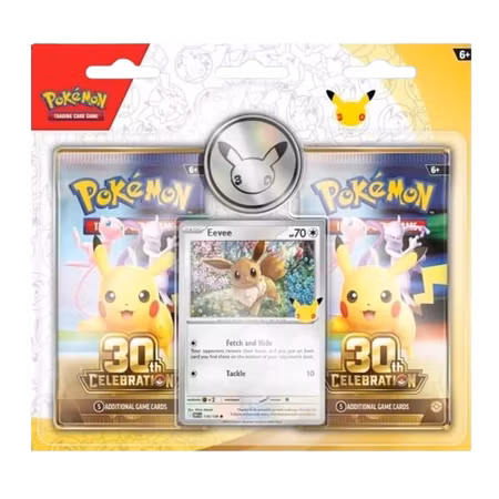 30th Celebration Eevee 2-Pack Blister