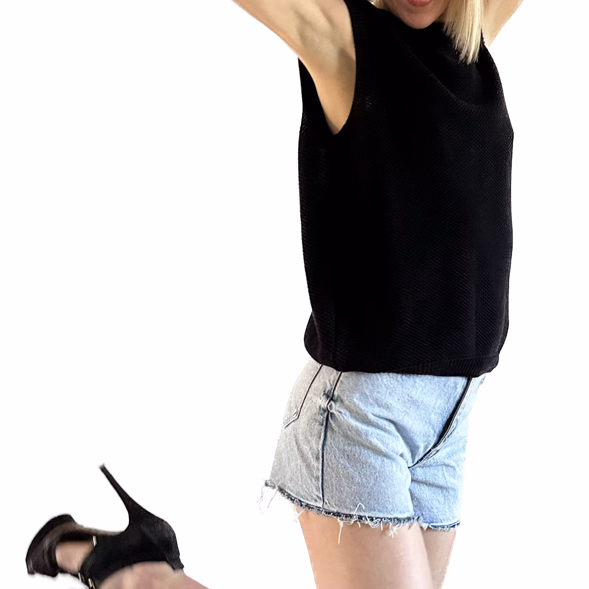 vest black