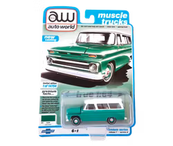 1965 Chevrolet Suburban Jadegrön Autoworld