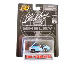 1965 Shelby Cobra 427 SC Shelby Ljusblå Shelby Collectibles