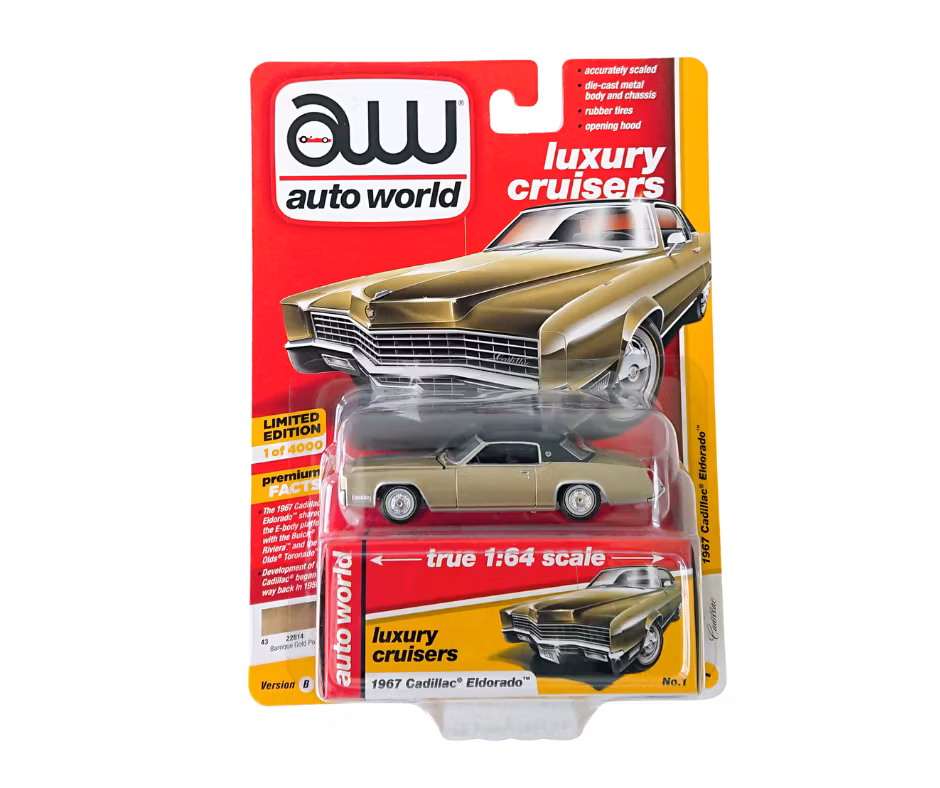 1967 Cadillac Eldorado Baroque Guld Luxury Cruisers Autoworld