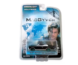 1967 Pontiac GTO Svart Green Machine Macgyver Greenlight