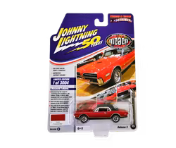 1968 Mercury Cougar GT-E Crimson röd Johnny Lightning