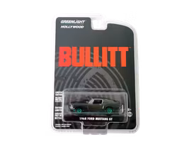 1968 Ford Mustang GT Metflake Mörk Skogsgrön Bullitt Green Machine Greenlight