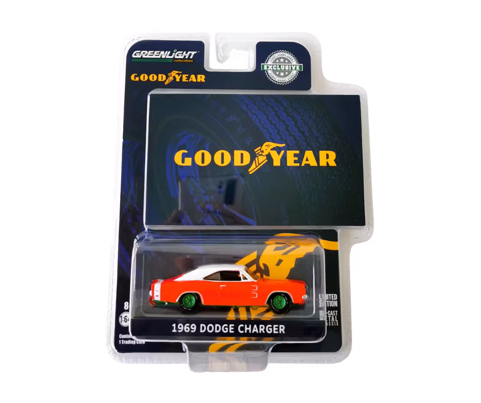 1969 Dodge Charger RT Scarlet Green Machine Greenlight