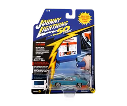 1969 Pontiac GTO Judge Azurblå Johnny Lightning