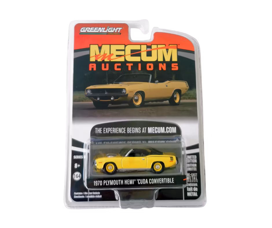 1970 Plymouth Barracuda 426 Hemi Citrongul Greenlight