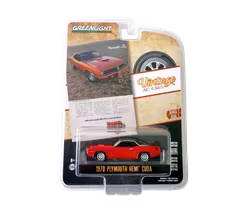 1970 Plymouth Barracuda 426 Hemi Mörkröd Greenlight