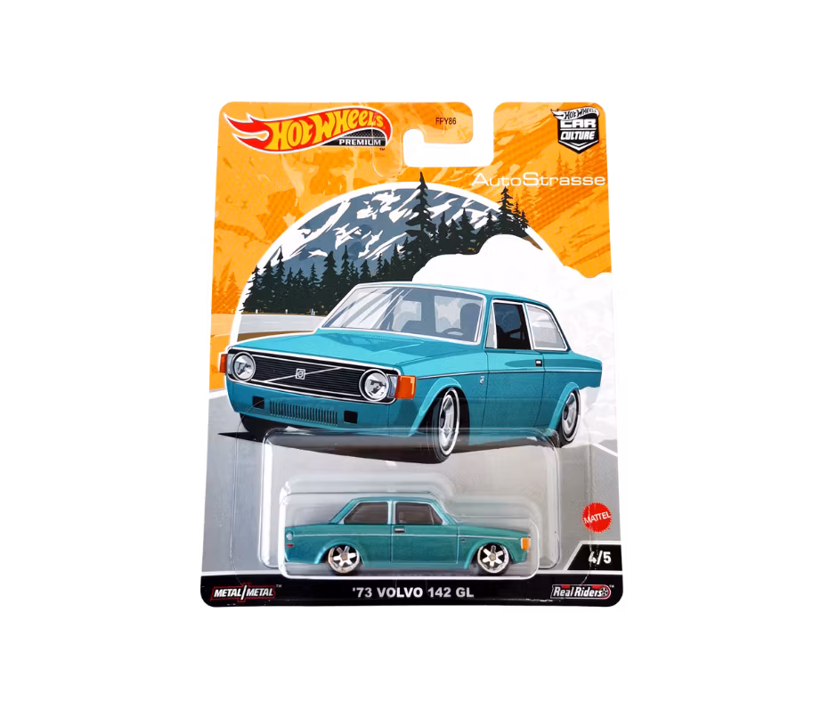 1973 Volvo 142 Azurblå Hotwheels