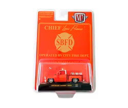 1976 Chevrolet C-10 Scottsdale Custom Fire Chief Röd M2 Machines