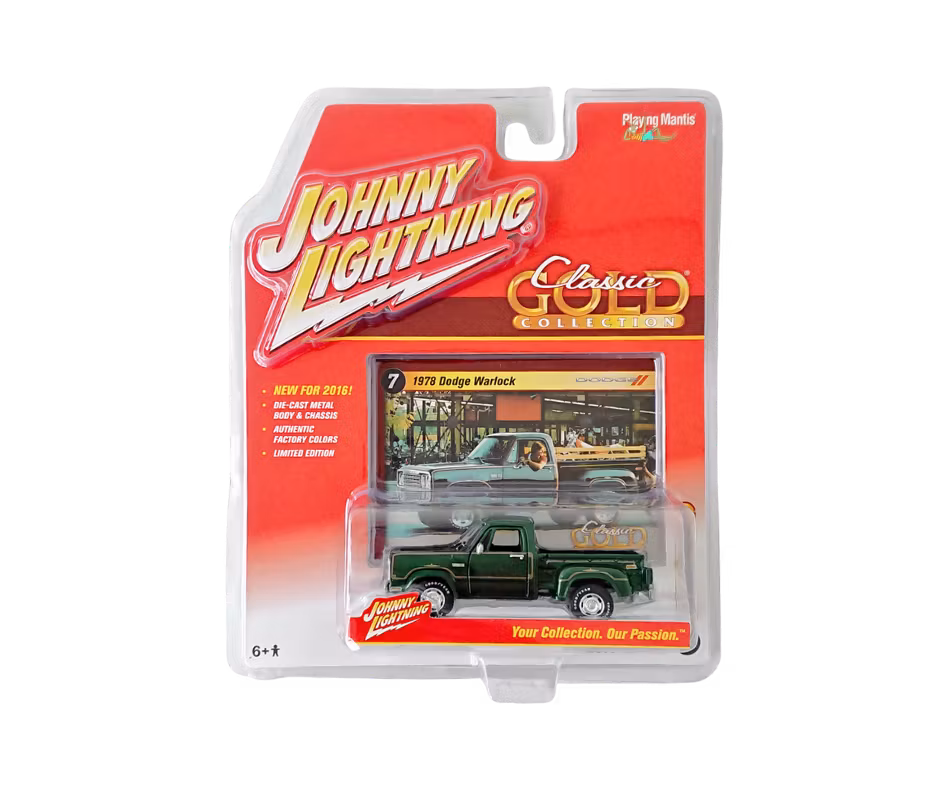 1978 Dodge Warlock Mörkgrön Johnny Lightning