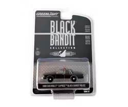 1980 Chevrolet Caprice Svart Black Bandit Greenlight