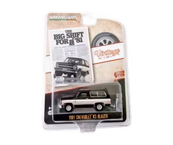 1981 Chevrolet Blazer K5 Svart Greenlight