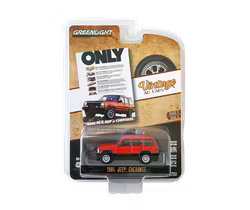 1984 Jeep Cherokee Chief Röd Greenlight